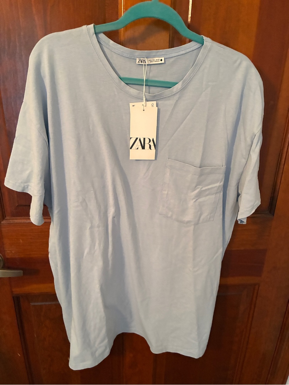 Zara Oversized Pocket Tshirt - BNWT